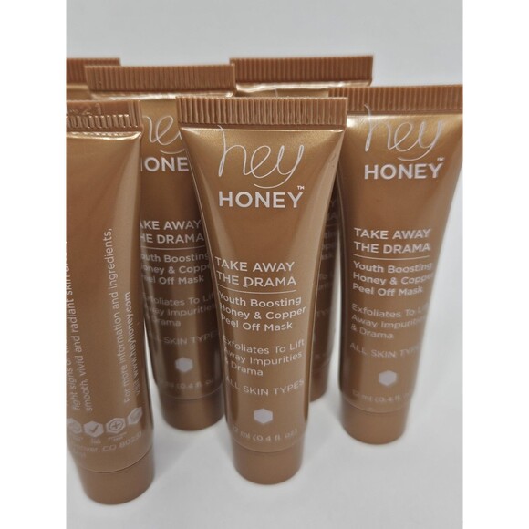 Hey Honey Take Away The Drama Mask 12 ml LOT OF 7 New - Picture 3 of 3